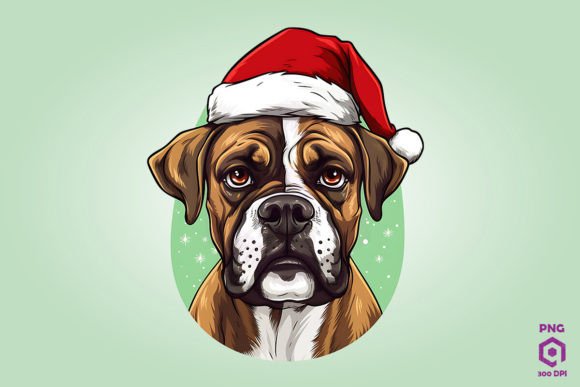 Christmas Boxer Dog Design Review for Embroidery Projects