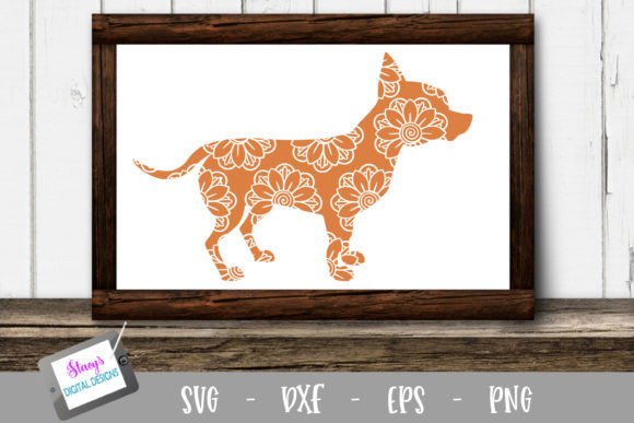 Dog Chihuahua with Mandala Pattern Review