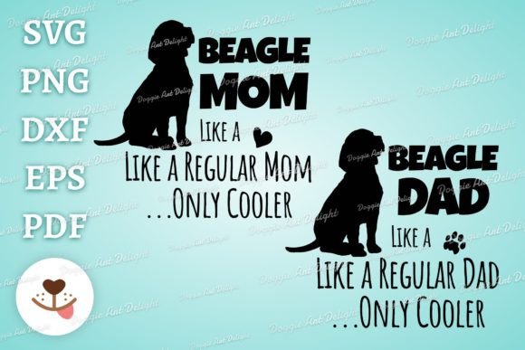 Funny Beagle Dog Mom Dad Only Cooler: A Hands-On Design Review