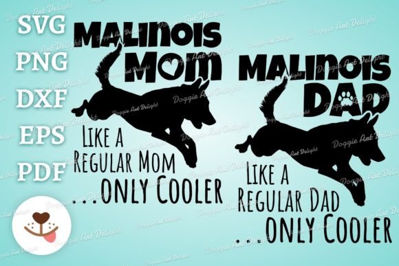 Funny Belgian Malinois Dog Mom Dad Review