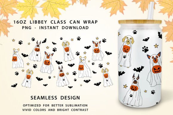 Funny Dog Halloween Coffee Wrap: A Designer's Review