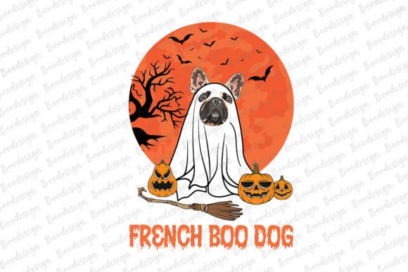 Funny French Boo Dog Halloween PNG Review
