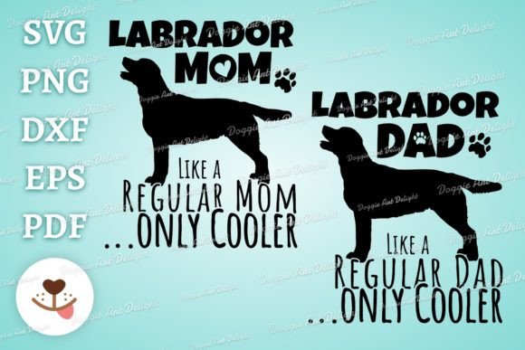Funny Labrador Mom Labrador Dog Dad Design Review
