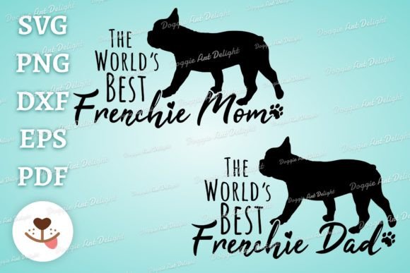 World's Best Frenchie Dog Mom Dad